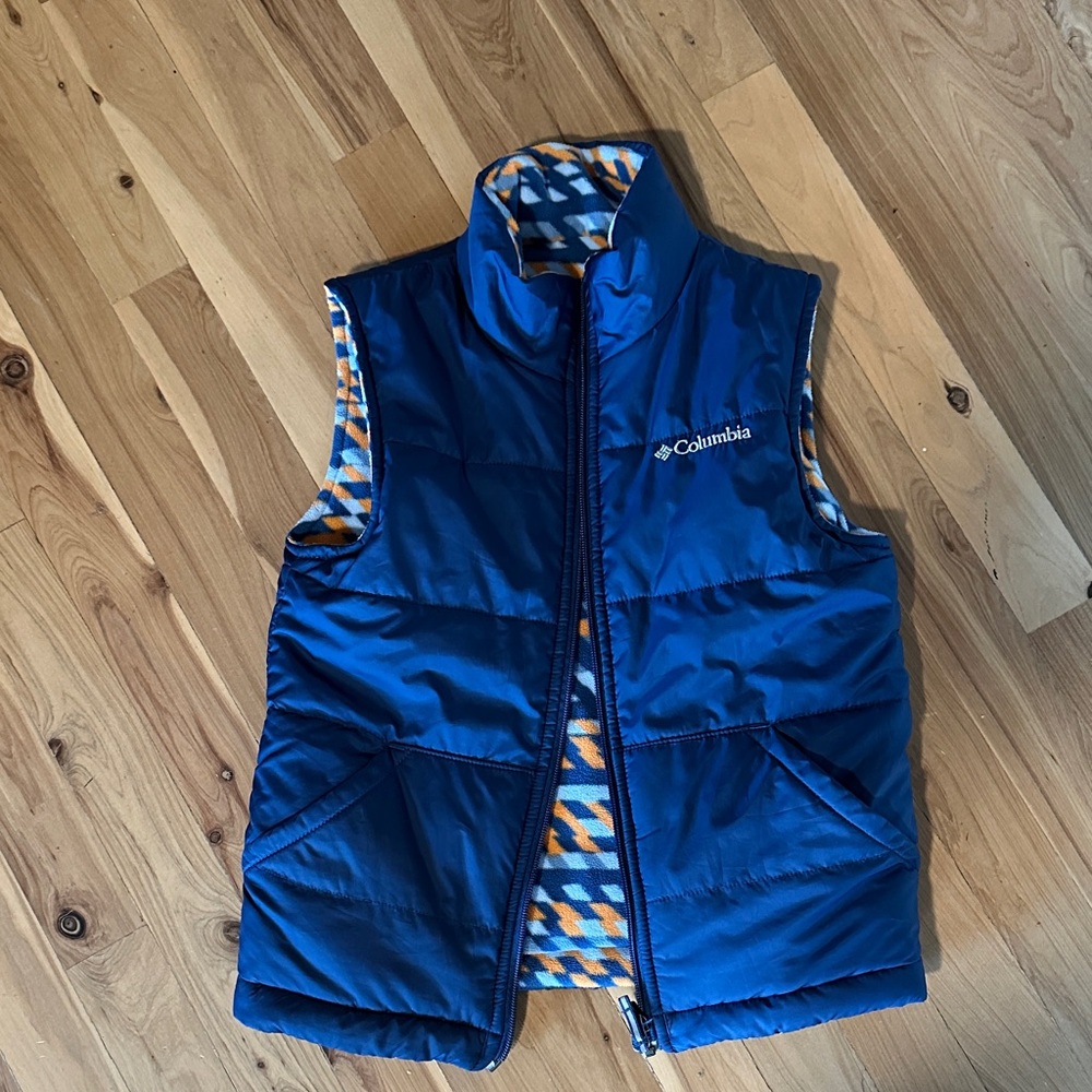 Columbia reversible boys vest